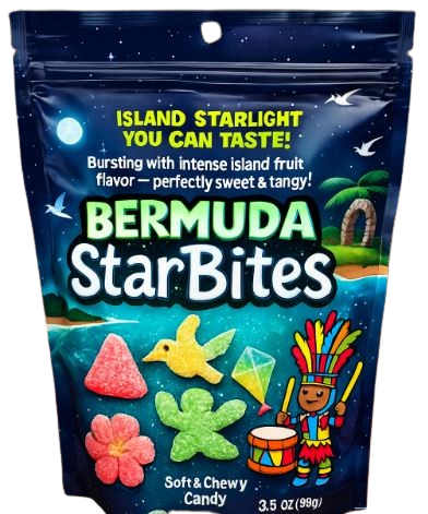 Bermuda StarBites candy